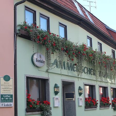 Ammerscher Bahnhof Mühlhausen Exteriér fotografie