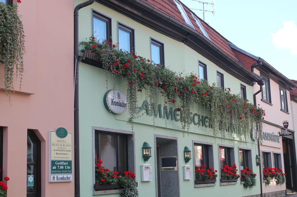 Ammerscher Bahnhof Mühlhausen Exteriér fotografie